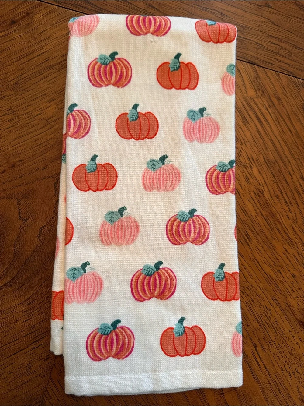 Halloween Kitchen Towels Set of 2 Ghost Floral Pumpkins Cottagecore Fall